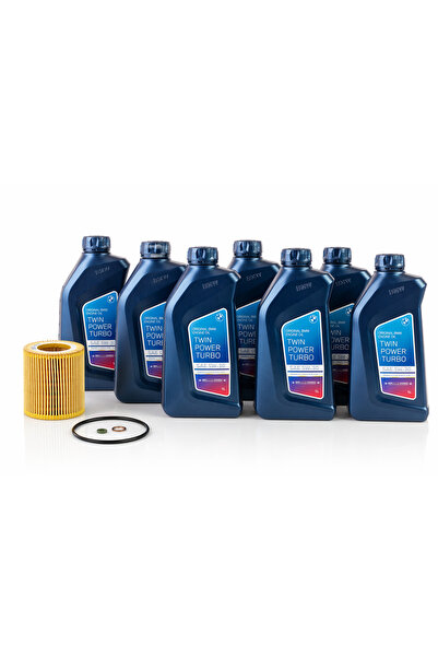 BMW Πακέτο αλλαγής λαδιού 5W30 7L + φίλτρο λαδιού Mann HU 816 X για F15