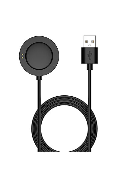 Choice1 كابل شحن أسود للساعات الذكية - شاحن USB مغناطيسي لساعة 2/2 برو، S2/S3...