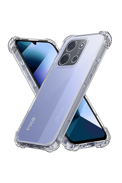 Choice1 Poco C85 4G Transparent Ultra Thin Clear Phone Case For Poco C85 C3 C...