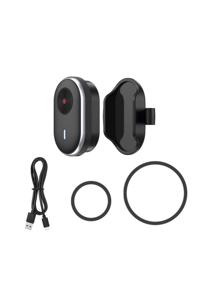Choice Black Ring Remote for Insta360 GO Ultra/X5/X4/X3/Ace Pro 2 Mini Contro...