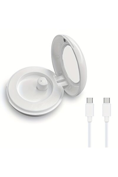 Choice White Magnetic Smart Ring Charging Case Fit R03 R06 R08 R09 R10 Smart ...