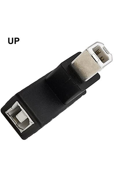 choice2 up Angled 90 Degree USB 2.0 B Type Male Up Down Left Right jack Male ...