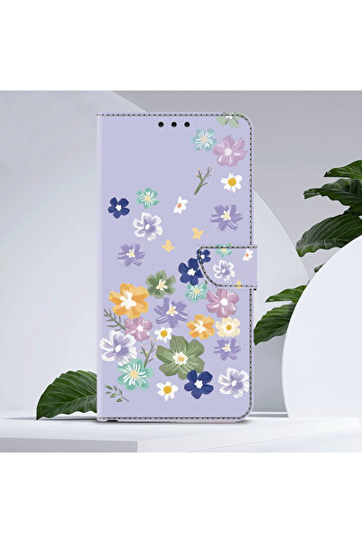 Choice58 غطاء جلدي مغناطيسي قابل للطي لهاتف جالاكسي A12 BX 9 متوافق مع A03S A...