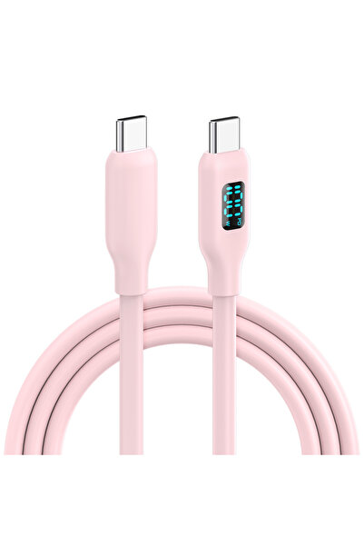 Choice كابل شحن سريع USB-C بقوة 100 واط، طول 2 متر، مرن للغاية، مصنوع من السي...