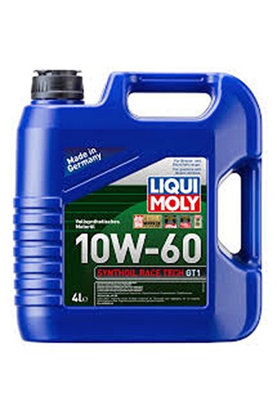 Liqui Moly 10W60 Motor Yağı Synthoil Race Tech GT1 4 Litre (7535)