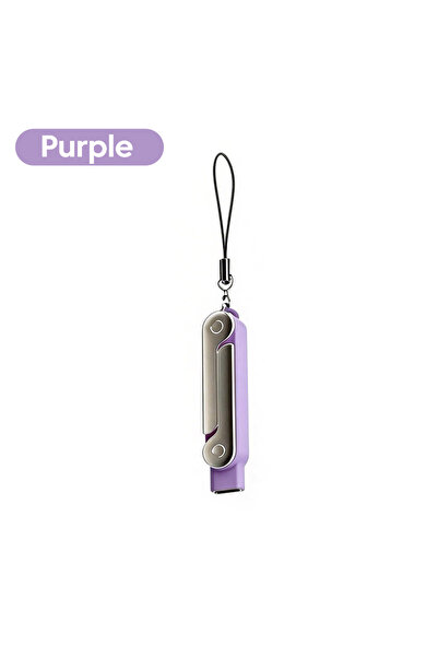 Choice8 محول USB C أرجواني بقوة 240 واط مع حامل مدمج، محول متعدد الوظائف قابل...