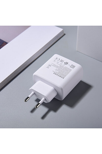 Choice4 SAMSUNG Only EU White 45W Super Fast Charger for S26 Ultra S24 S25 FE...