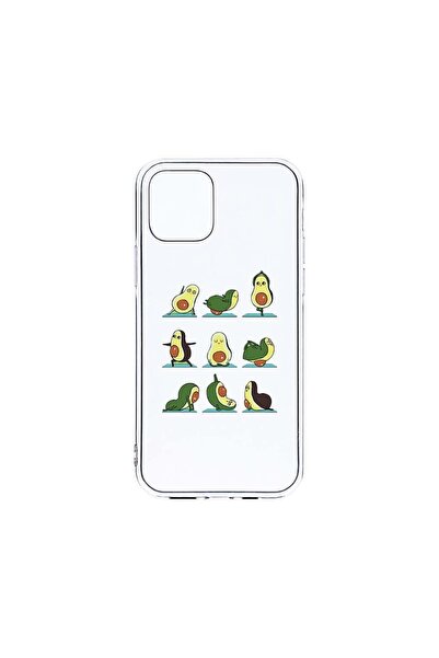 bestcase Husa Clear Silicon 2MM, Compatibila Cu Apple iPhone 12 Pro, Avocado ...