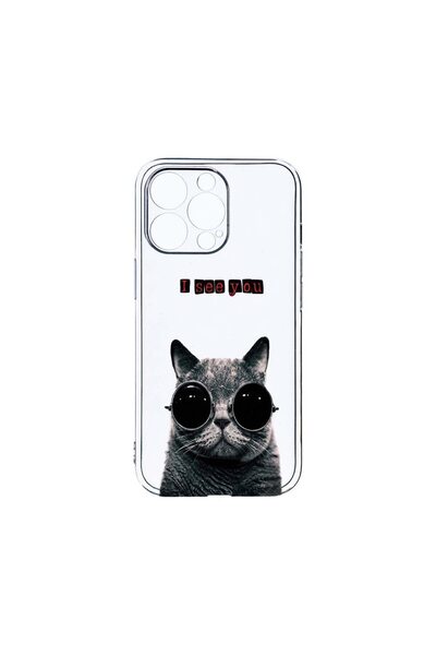bestcase Прозрачен силиконов калъф 2ММ, Съвместим с Apple iPhone 14 Pro Max, ...