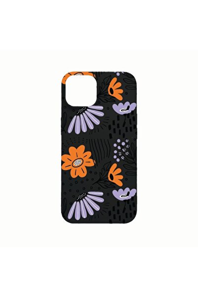 bestcase Θήκη Σιλικόνης, Συμβατή με Apple iPhone 14, Λουλούδια - Παστέλ Χρώμα...
