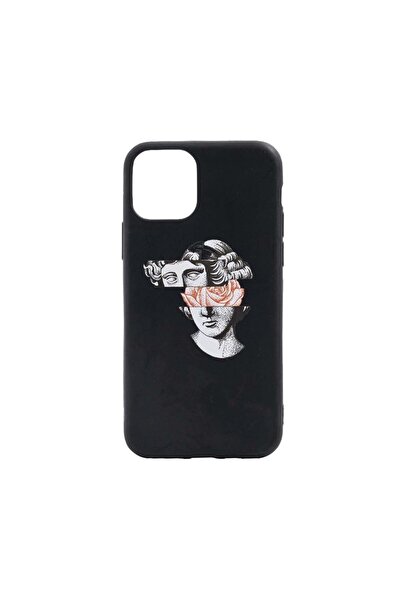 bestcase Husa Silicon Statue - Rose, compatibila cu Apple iPhone 13 Pro Max, ...