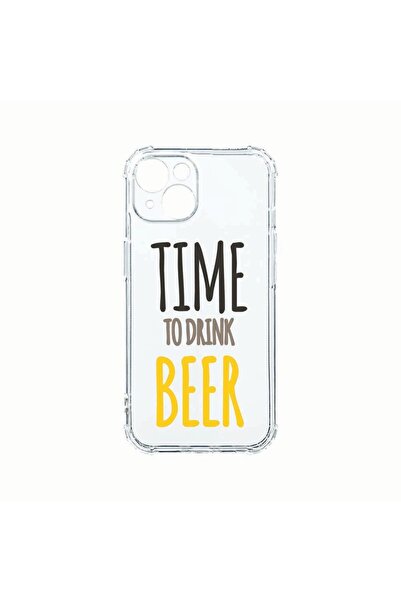bestcase Husa Anti Shock din silicon, Compatibila Cu Apple iPhone 14, Beer, R...