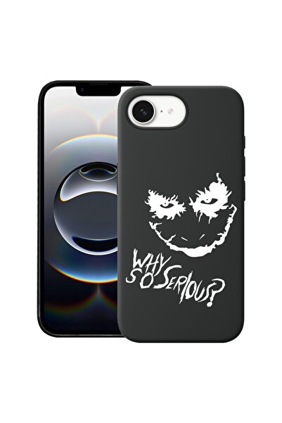 bestcase Калъф за Apple iPhone 16e, Премиум тънък силиконов 1.2ММ, Защо толко...