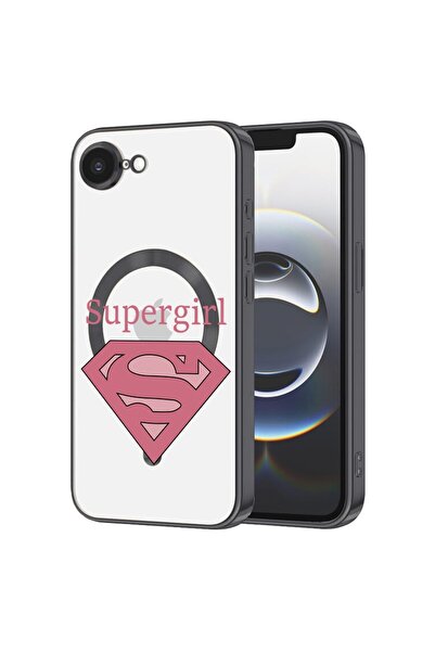 bestcase Πολυτελής Θήκη MagSafe, Συμβατή με Apple iPhone 16e, Super Girl, Εξα...