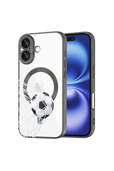 bestcase Πολυτελής Θήκη MagSafe, Συμβατή με Apple iPhone 16, Σχέδιο  "Μπάλα σ...