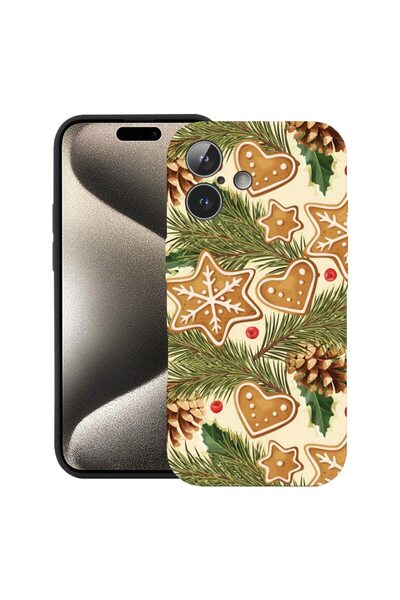 bestcase Husă pentru Apple iPhone 17 cu Design de Crăciun, Silicon Premium, I...