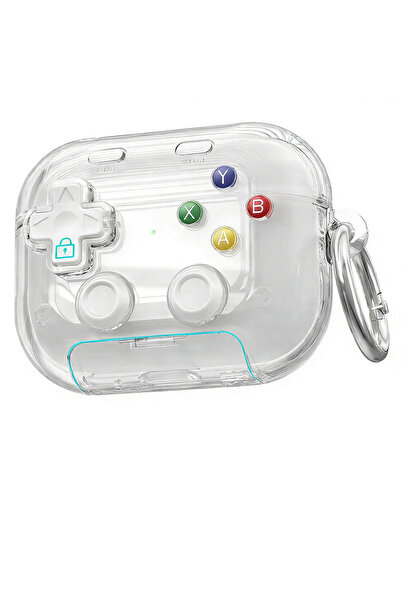Choice9 for airpods 4 Transparent Stress Reliever Game Controller Earphone Ca...