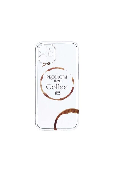 bestcase Husa Clear Silicon 2MM, Compatibila Cu Apple iPhone 11, Coffee, Anti...