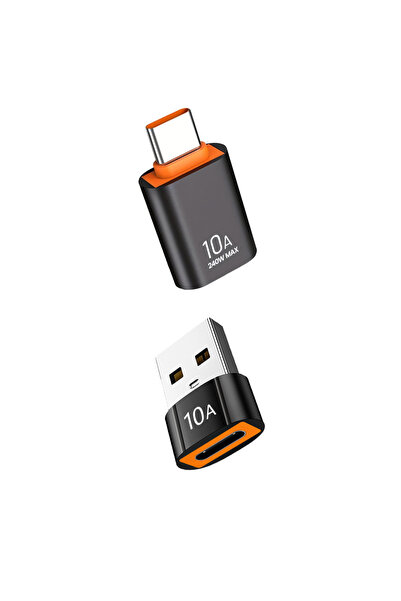 Choice6 2pcs 10A OTG USB 3.0 Female To Type C Male Adapters Type C Female To ...