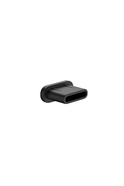 Choice8 Black-1X Universal Type-C Dust Plugs Soft Silicone USB C Charging Por...
