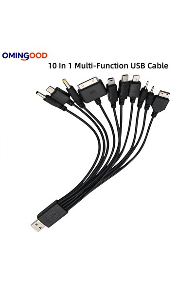Choice No 1 PCS NEW Universal USB Multi Plug Charger Cable 10-in-1 for Google...