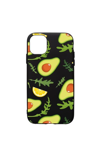 bestcase Θήκη σιλικόνης premium συμβατή με Apple iPhone 11, Αβοκάντο, με υφασ...