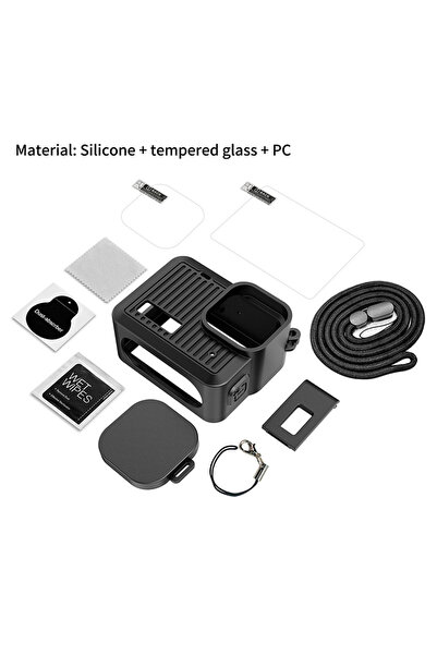 choice2 A2 Durable and Protective Silicone Camera Case with Len Cap and Strap...
