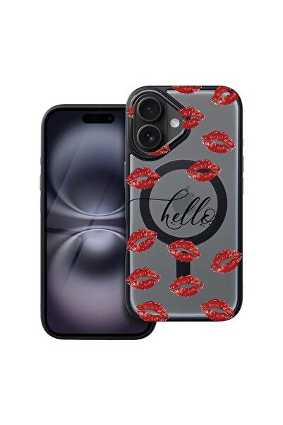 bestcase Husa Compatibila cu Apple iPhone 16 cu Design Stars, Shockproof Shie...