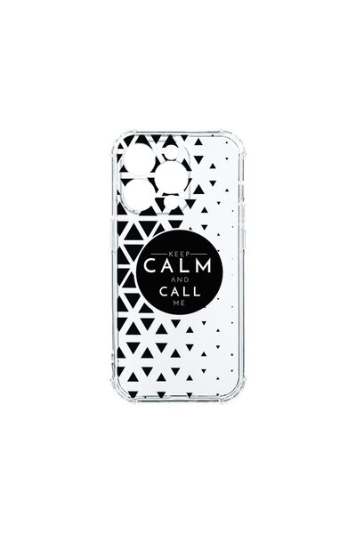 bestcase Husa Anti Shock 1.5MM, Compatibila Cu Apple iPhone 15 Pro, Keep Calm...