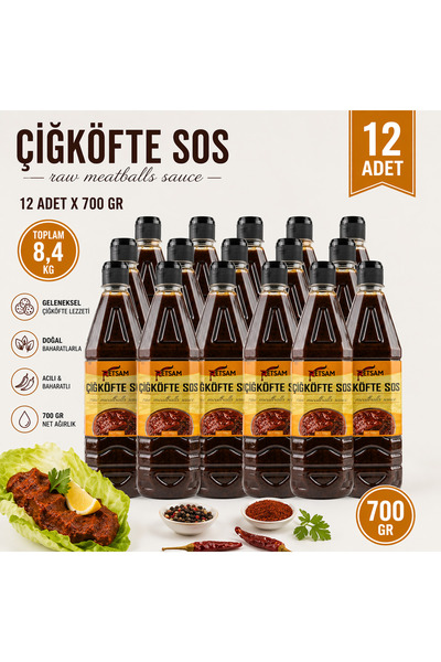 Master Çiğ Köfte RETSAM 12 Lİ ÇİĞKÖFTE SOS
