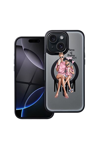 bestcase Θήκη συμβατή με Apple iPhone 11 με σχέδιο  "Girl Mom Mama of Drama "...