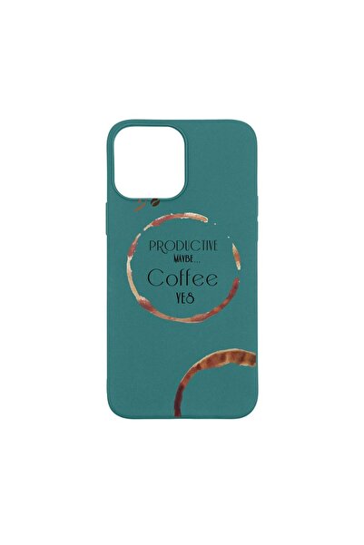 bestcase Силиконов калъф, съвместим с Apple iPhone 13 Pro Max, цвят кафе, уст...