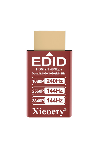 Choice محول HDMI وهمي بدقة 1080 بكسل وتردد 120-240 هرتز، محول عرض HDMI بتردد ...