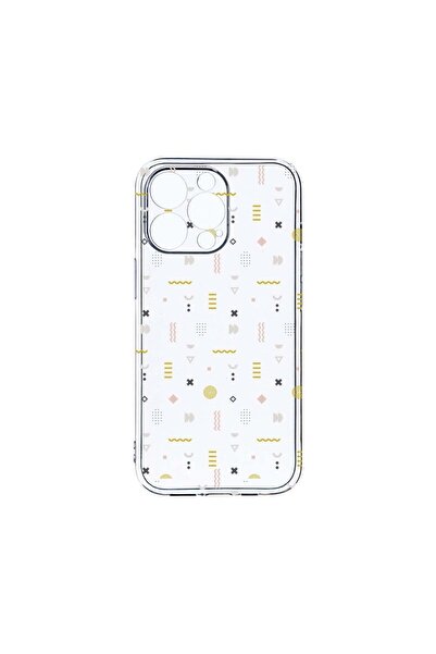 bestcase Θήκη Clear Silicon 2MM, Συμβατή με Apple iPhone 14 Pro, Σύμβολα, Αντ...