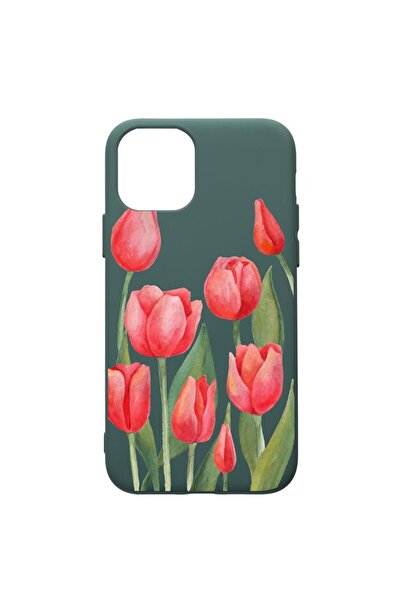 bestcase Husa Premium Silicon Compatibila Cu Apple iPhone 11, Red Roses, cu i...