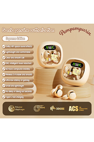 choice2 EX31-Skin color EX31 Cute Mini Wireless Bluetooth Headphones Digital ...