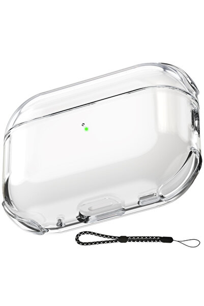 Choice7 for AirPods Pro 3 Clear (Clear Black) for AirPods Pro 3 Earphone Clea...