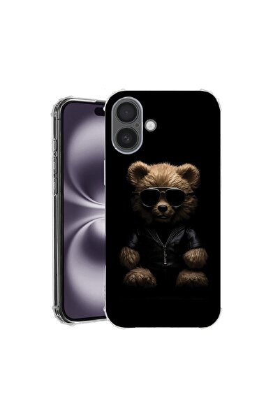 bestcase Θήκη για Apple iPhone 17 με Σχέδιο Bear Style, Αντικραδασμική, Ενισχ...