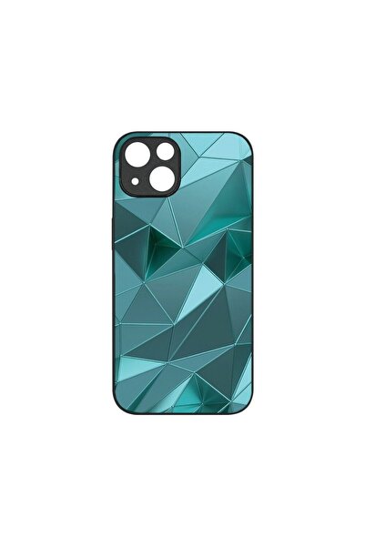 bestcase Husa MaxSafe, Συμβατό με Apple iPhone 15 Plus, Πράσινο Μωσαϊκό, Χρώμ...
