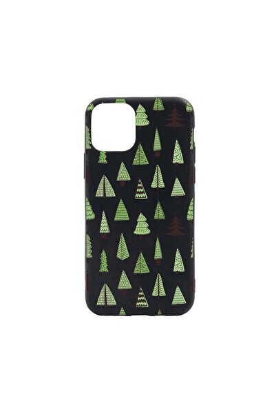 bestcase Husa Silicon Compatibila Cu Apple iPhone 11 Pro, Christmas Tree Shap...