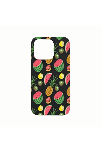 bestcase Θήκη σιλικόνης, Συμβατή με Apple iPhone 14 Pro Max, Ανανάς, Ανθεκτικ...
