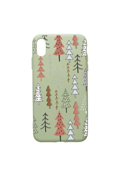 bestcase Θήκη Σιλικόνης Premium Συμβατή με Apple iPhone XS Max, με σχέδιο Χρι...