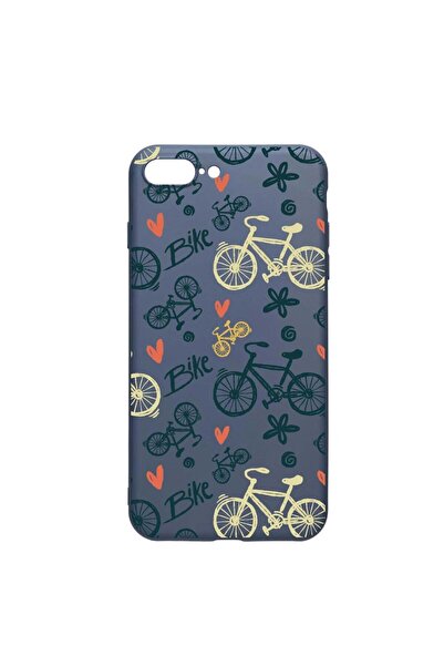 bestcase Husa Silicon Compatibila Cu Apple iPhone 8 Plus / 7 Plus, Bike Love,...