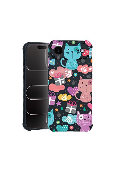 bestcase Θήκη TPU Pro Shock Συμβατή με Apple iPhone 17 Air, με Χαριτωμένο Σχέ...