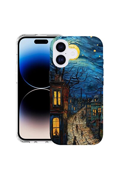 bestcase Θήκη για Apple iPhone 17 με Σχέδιο Van Gogh City Life, Mag Anti Shoc...