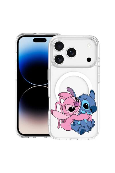 bestcase Husă pentru Apple iPhone 17 Pro Max cu Design Angel Hugging Stitch, ...