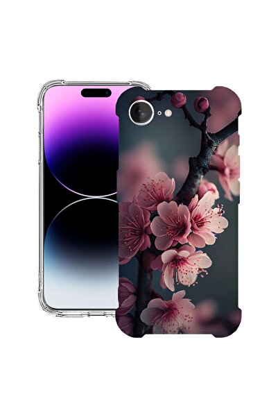 bestcase Θήκη για Apple iPhone 16e, Αντικραδασμική 1.5MM, Άνθος Κερασιάς, Προ...