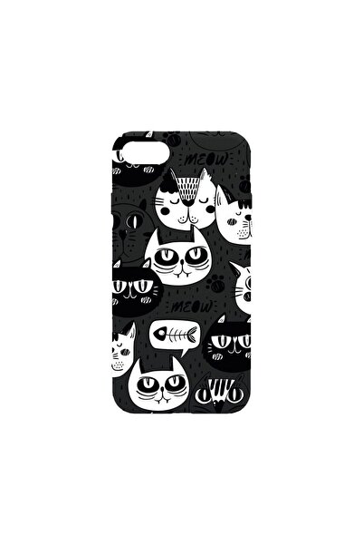 bestcase Λεπτή Θήκη Σιλικόνης 0.8MM, Συμβατή με Apple iPhone 7 Plus, Cool Cat...