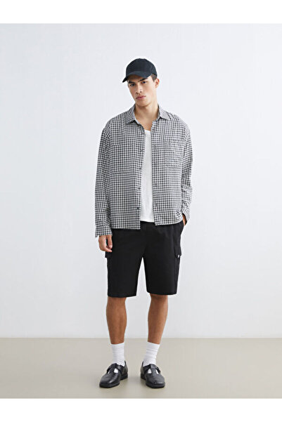 LC Waikiki I Standardkalıp Men's Gabardine Cargo Shorts from Freezen Store