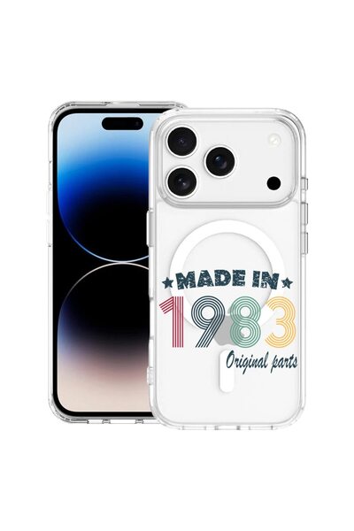 bestcase Θήκη για Apple iPhone 17 Pro με Σχέδιο Original Parts 1983, Αντικραδ...
